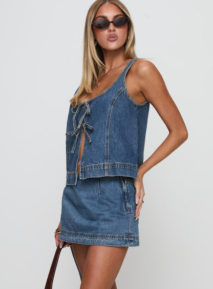 Steffy Denim Set