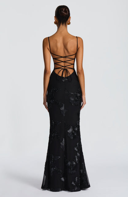 Nefertiti Maxi Dress - Black Dress Babyboo Fashion Premium Exclusive Design